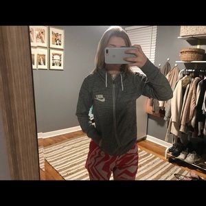 grey Nike jacket